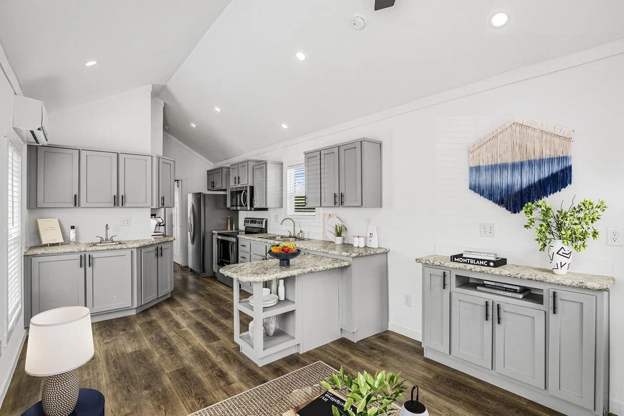  park model 528 kitchen home features
