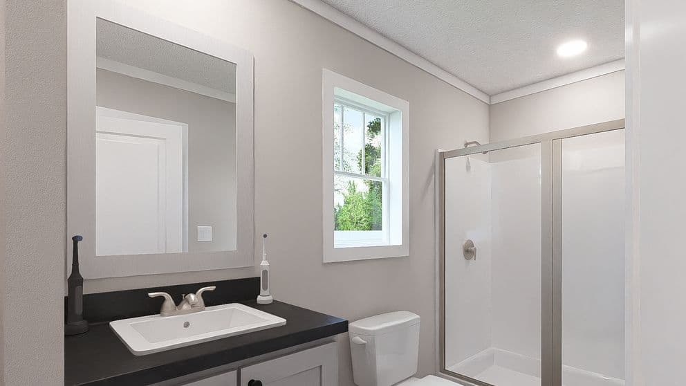 Still the one bathroom home features