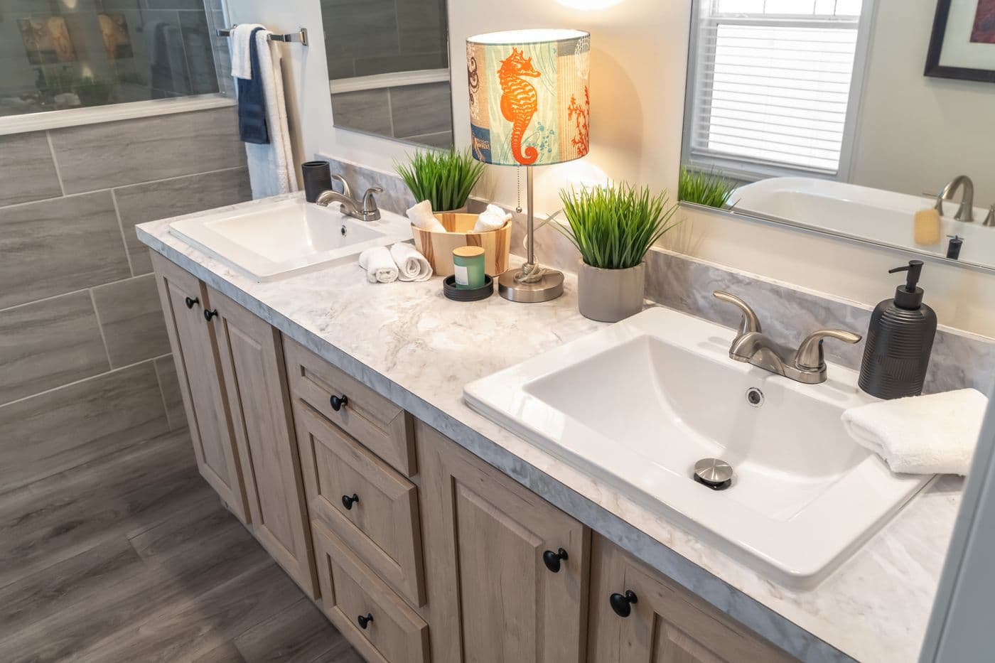 Atlantic bathroom home features