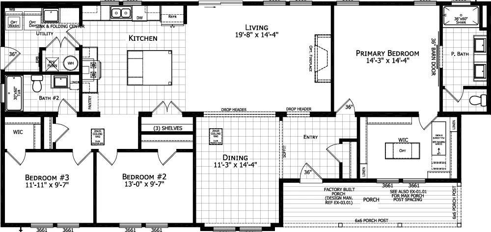 Montgomery hero home features