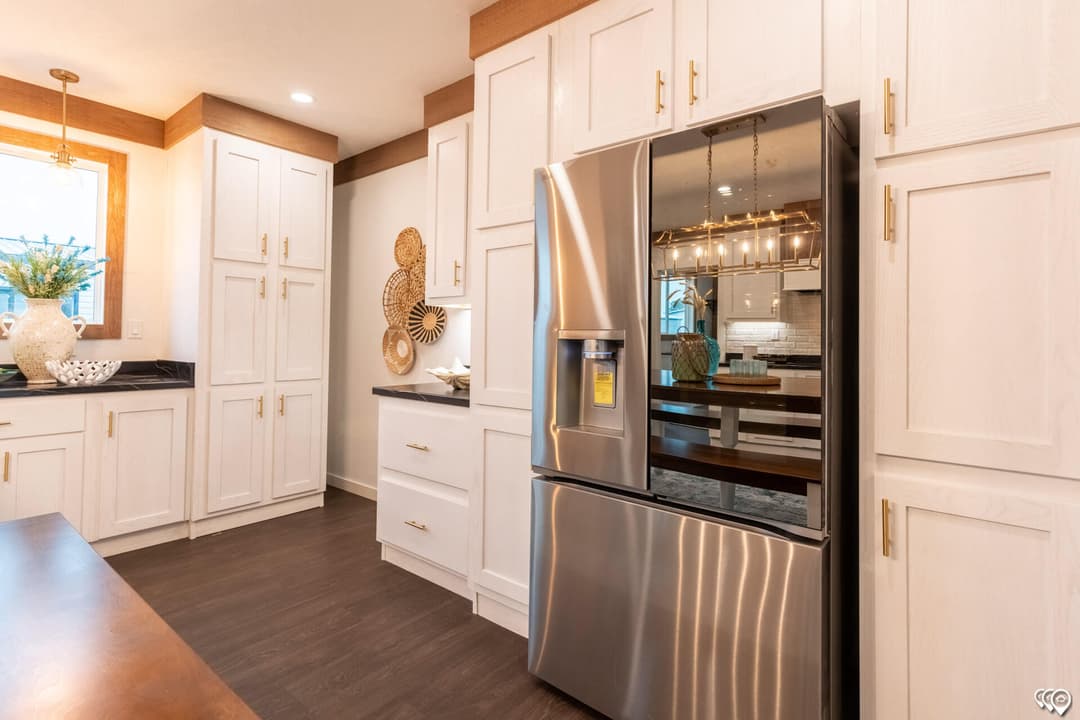 The twin creek kitchen home features