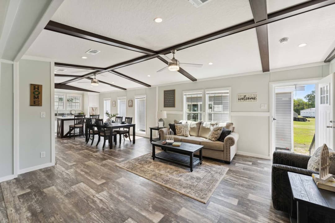 The maddux interior home features