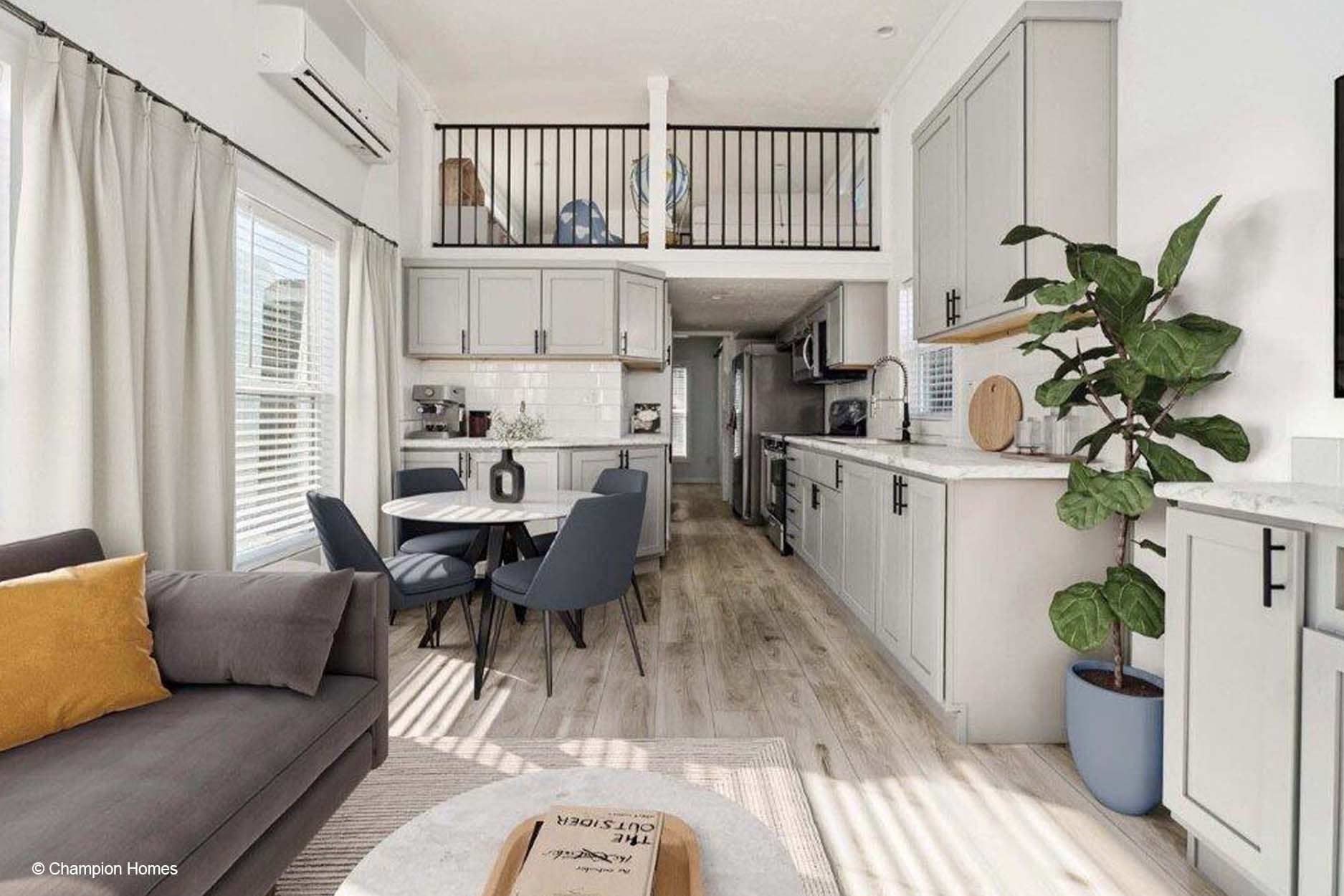 Park model 528l interior home features