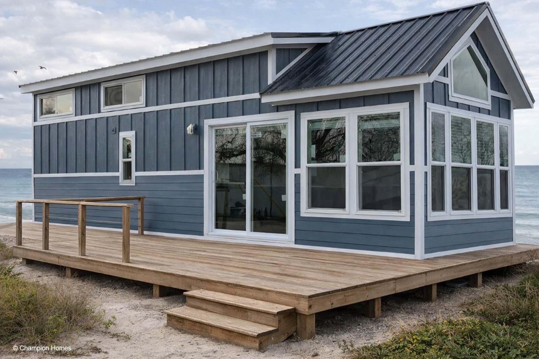 Park model 528l exterior home features