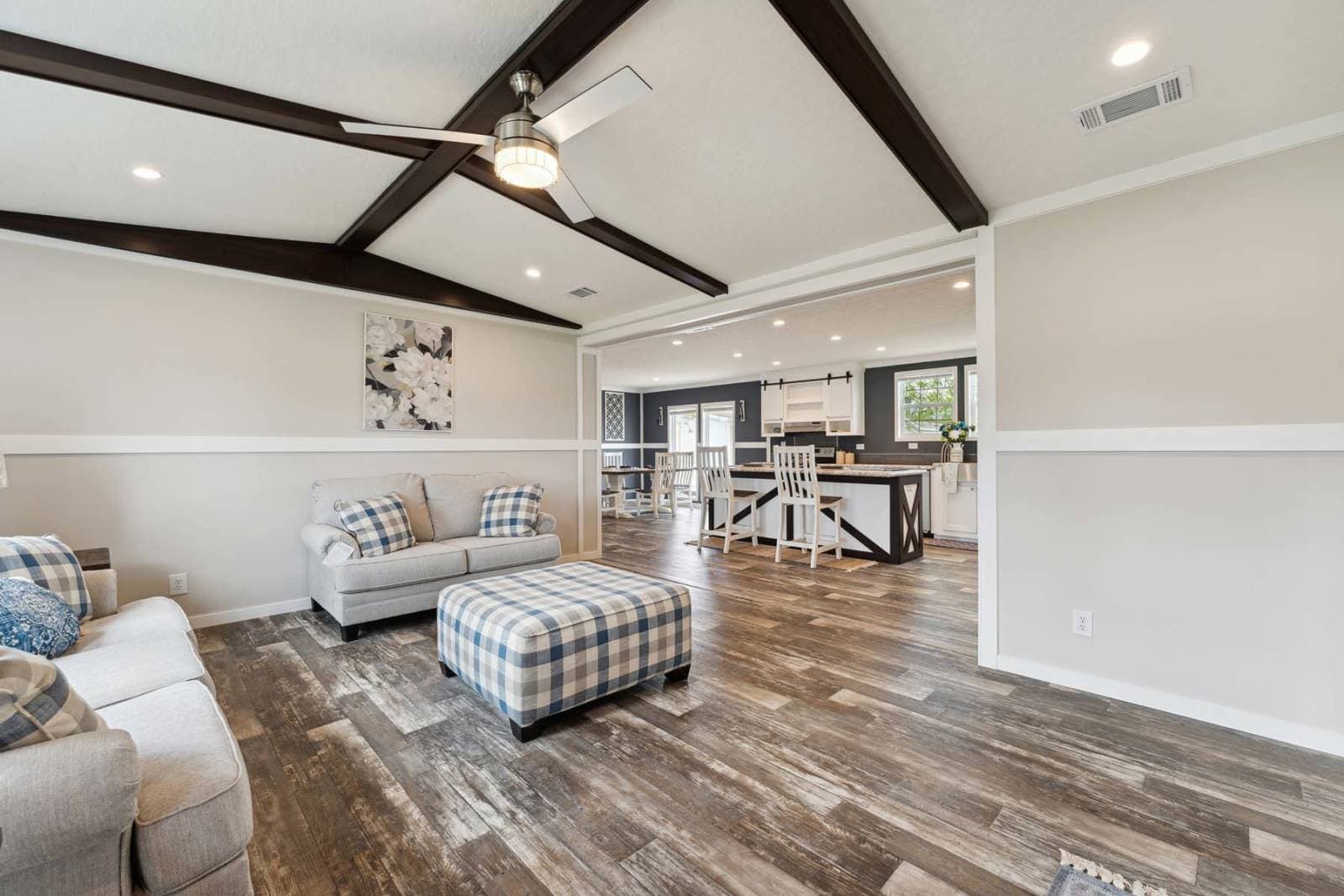 The aaron interior home features