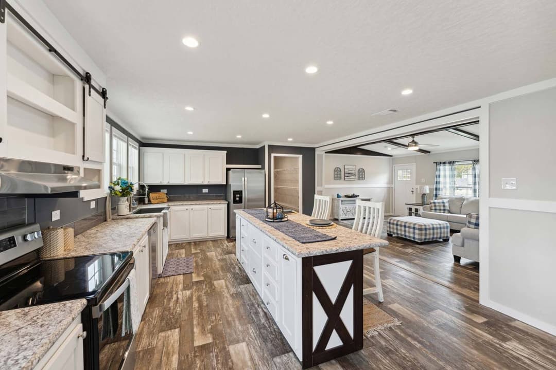 The aaron kitchen home features