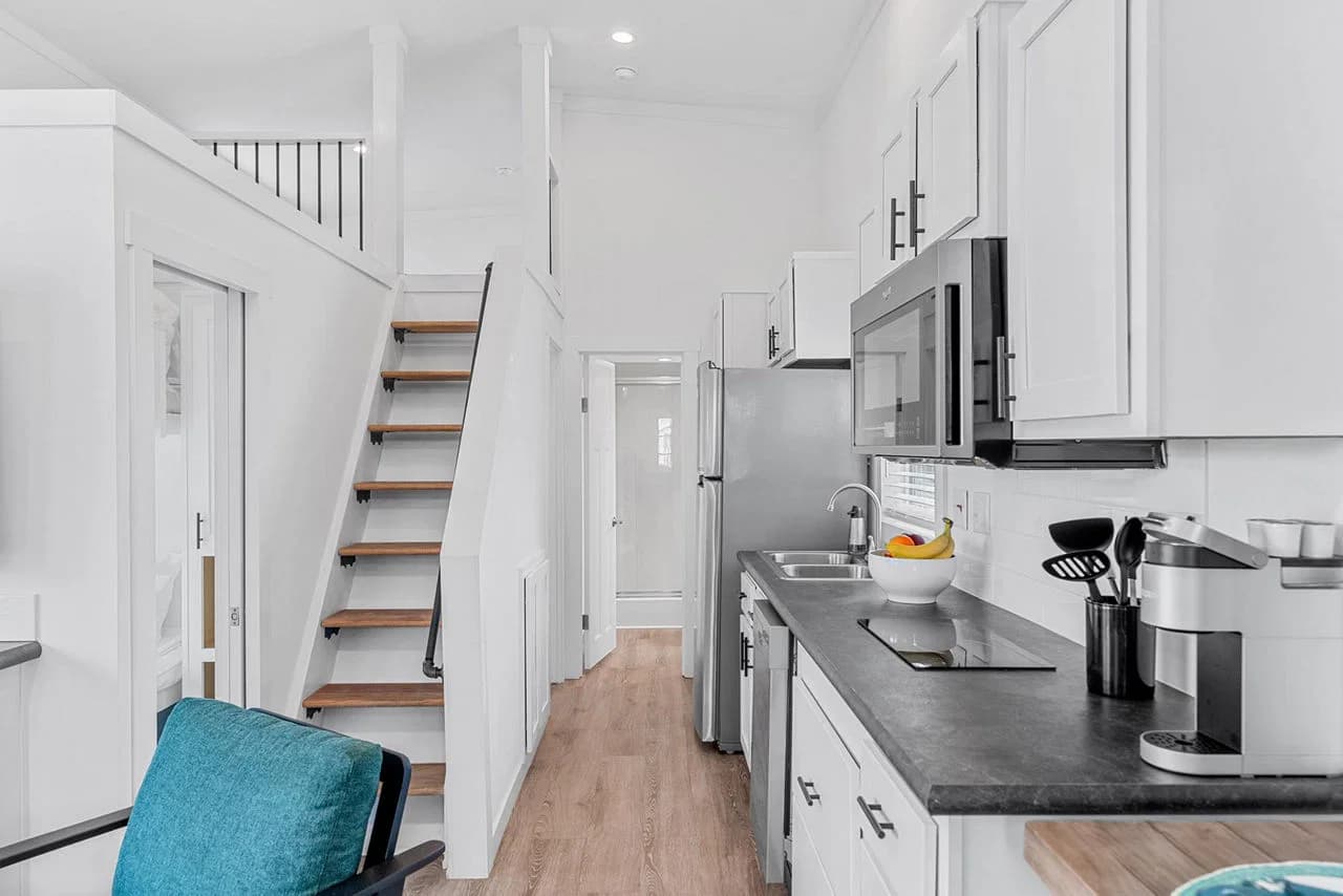 Park model 4110l kitchen home features
