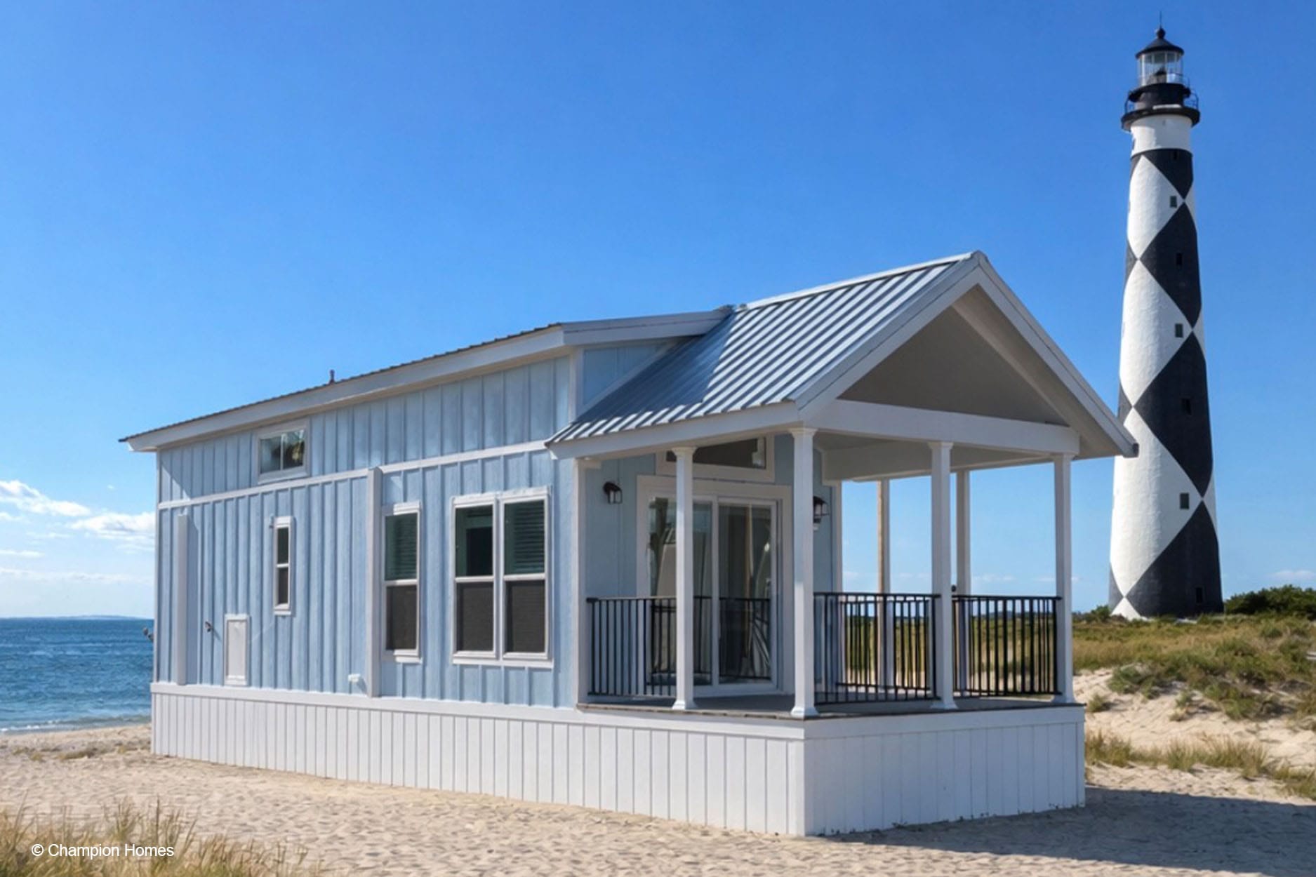 Park model 528l exterior home features