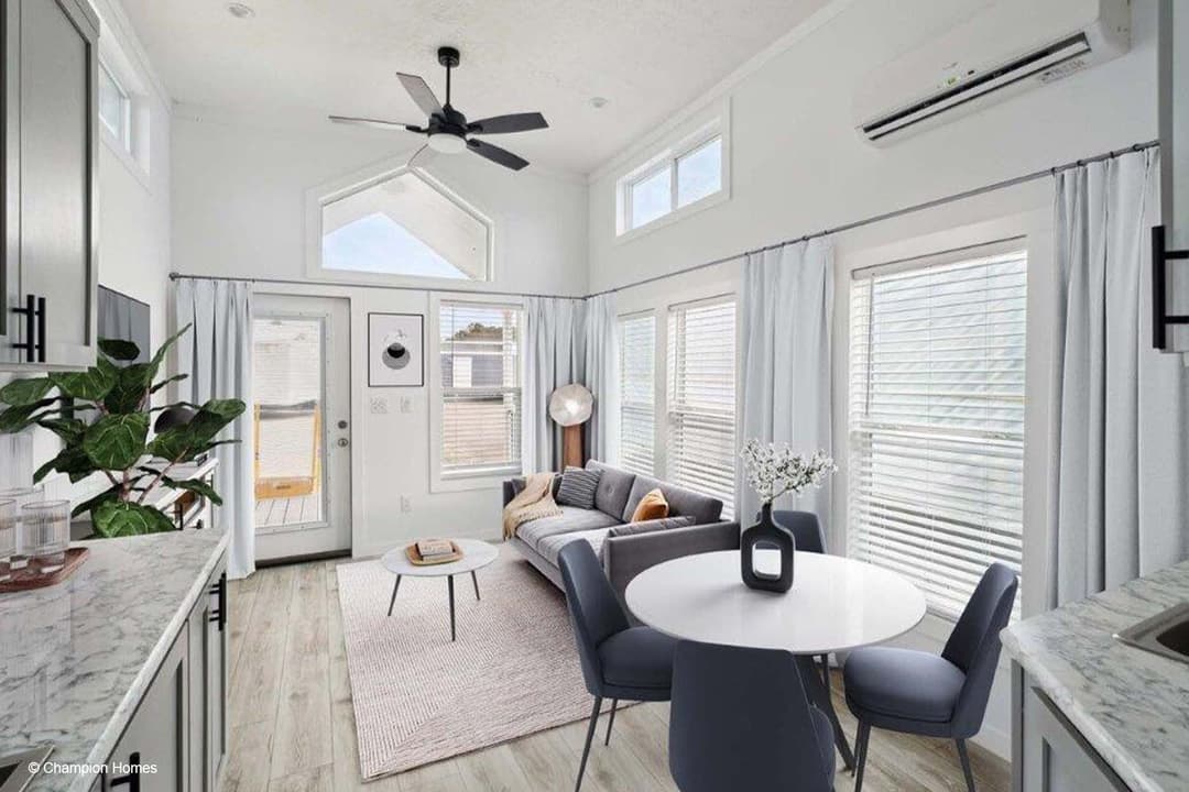 Park model 528l interior home features