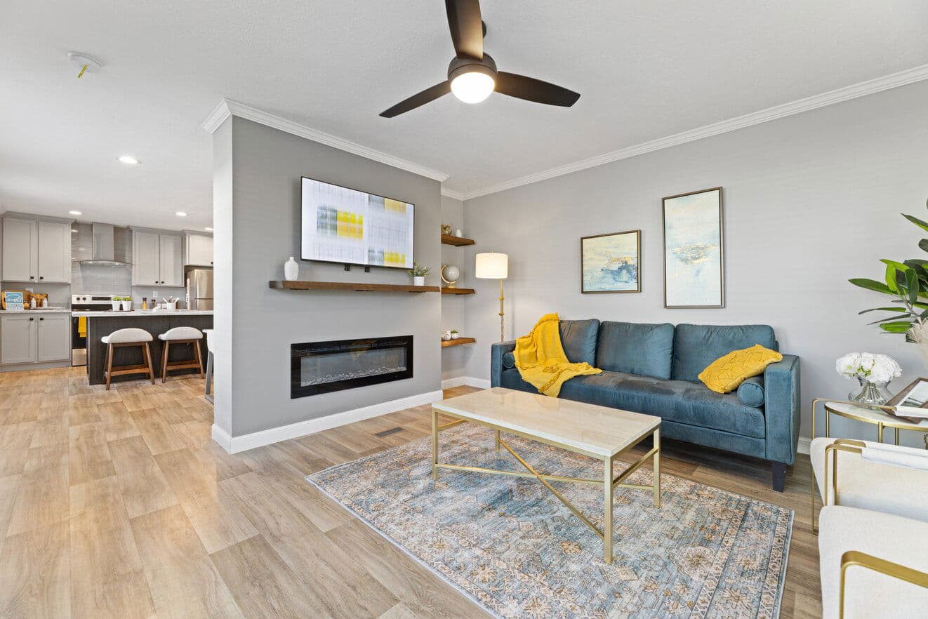 Cumberland duplex interior home features