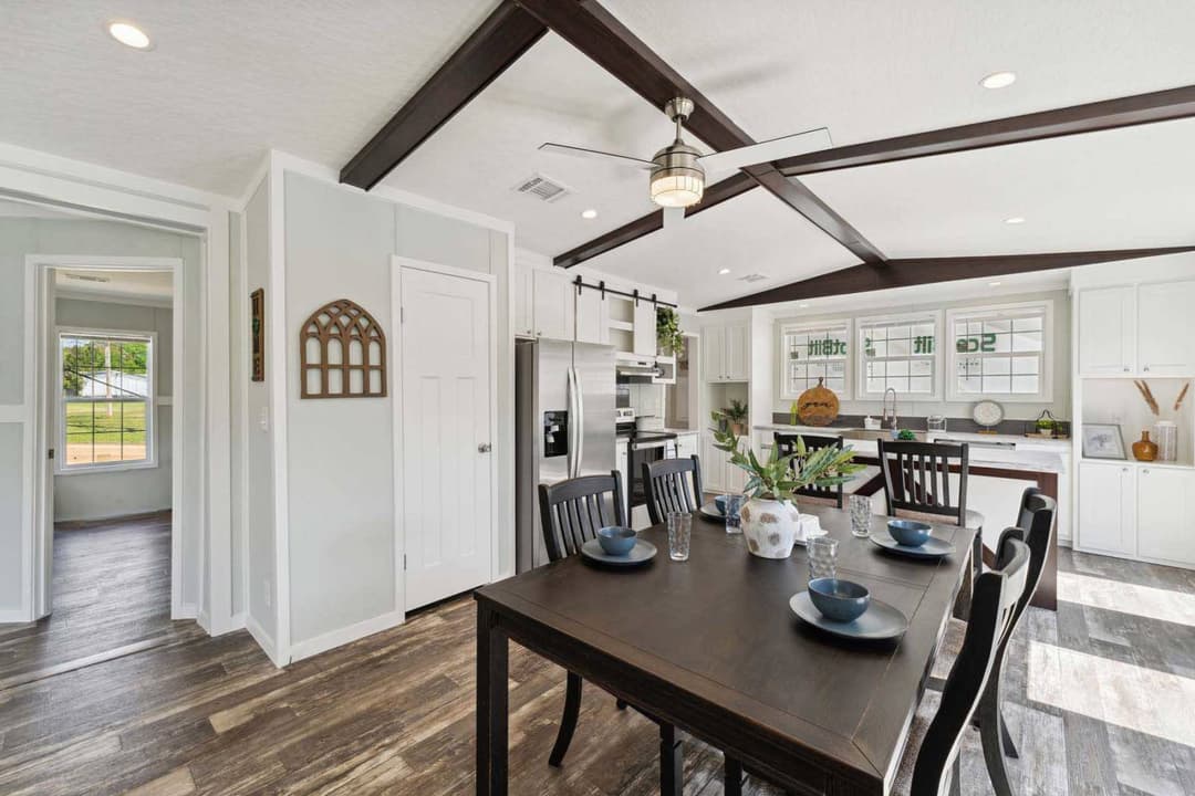 The maddux interior home features