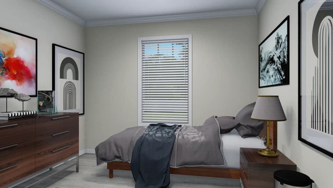 Ridge bedroom home features
