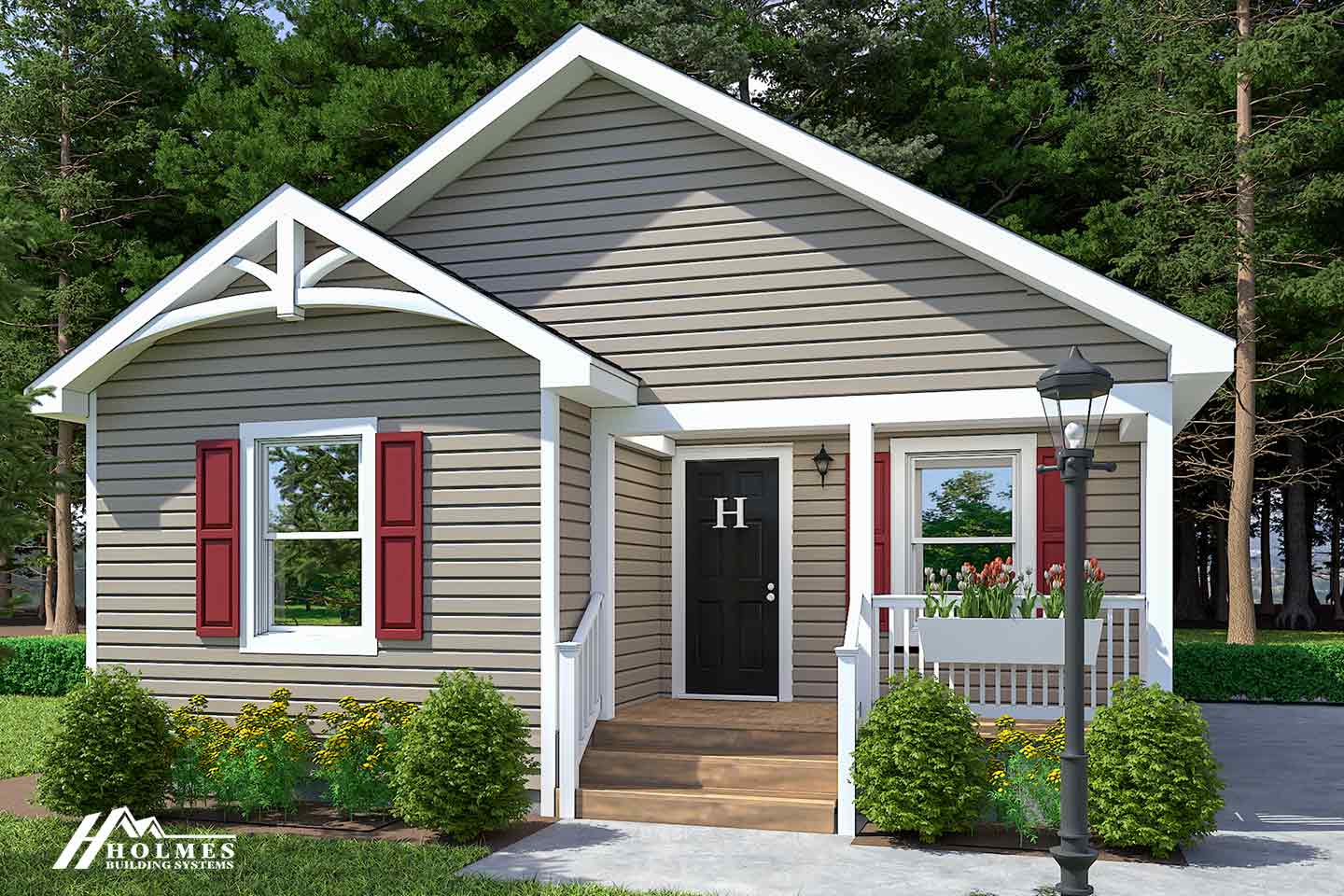 Torrey pines hero, elevation, and exterior home features