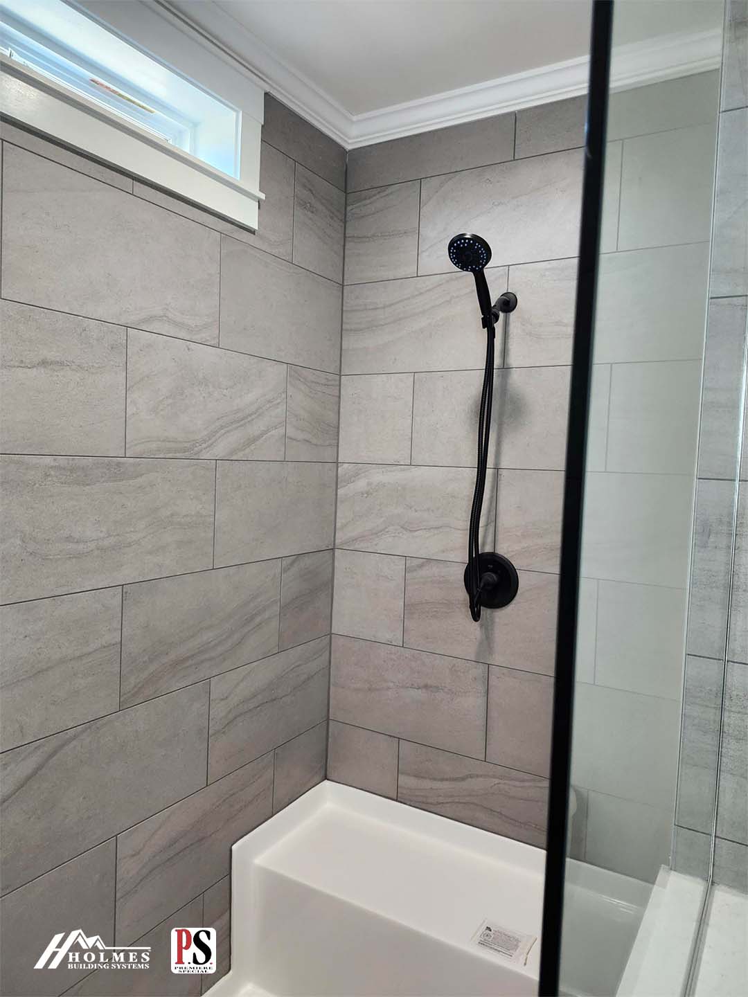 Modern farmhouse bathroom home features