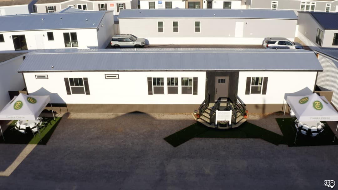 The canyon creek elevation and exterior home features