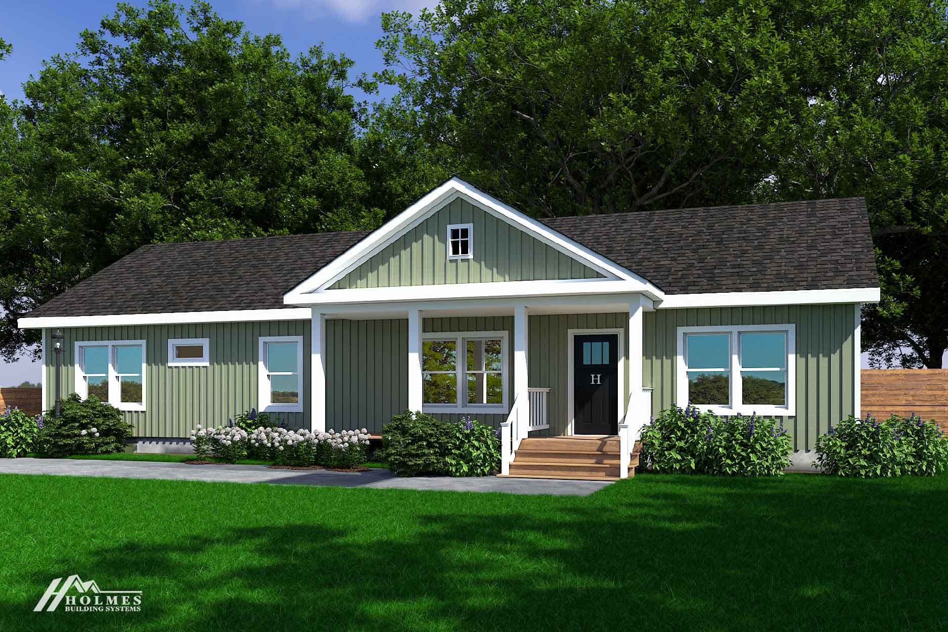Sycamore iii hero, elevation, and exterior home features