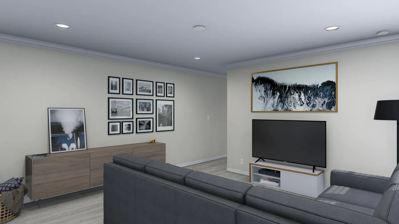 Emerald interior home features
