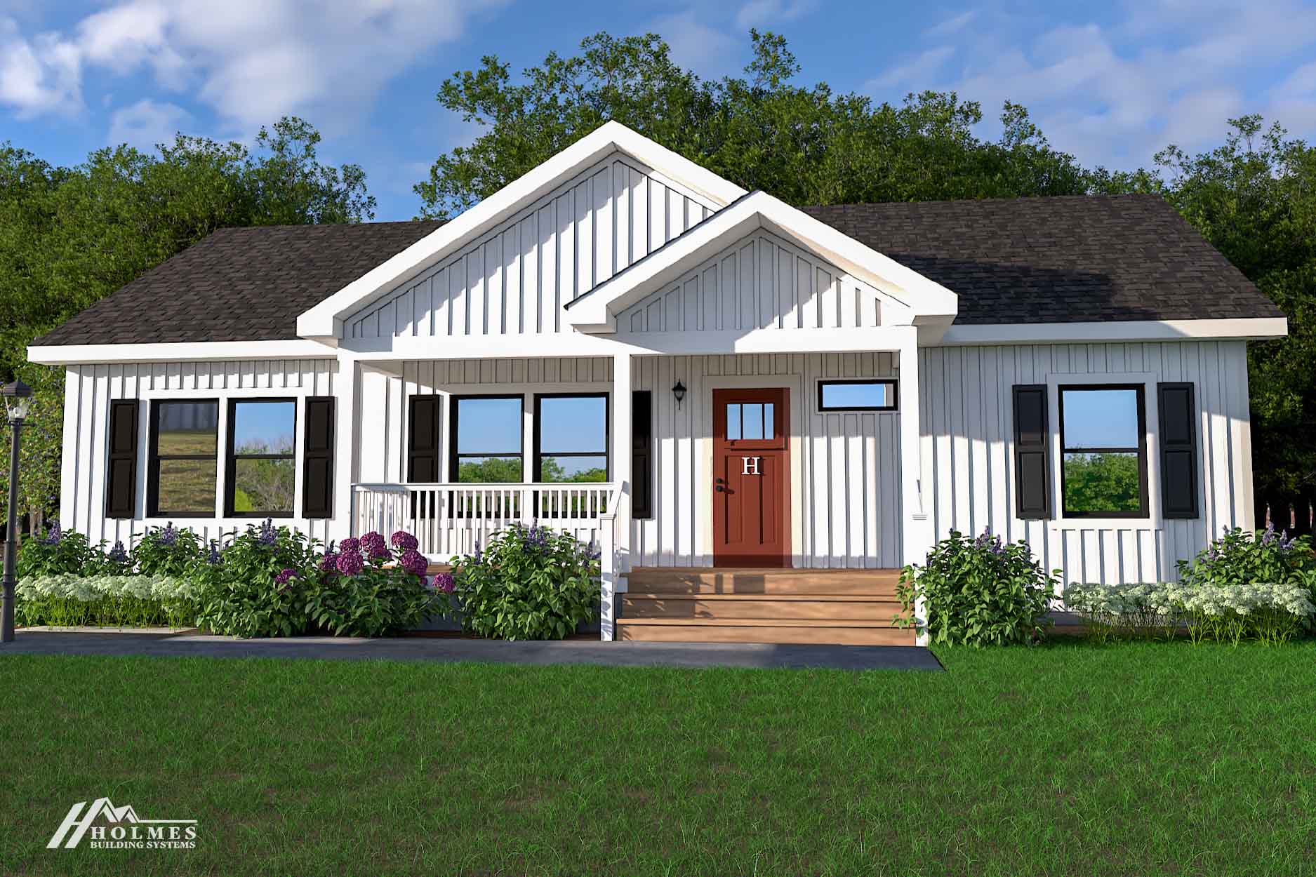 Live oak iii hero, elevation, and exterior home features