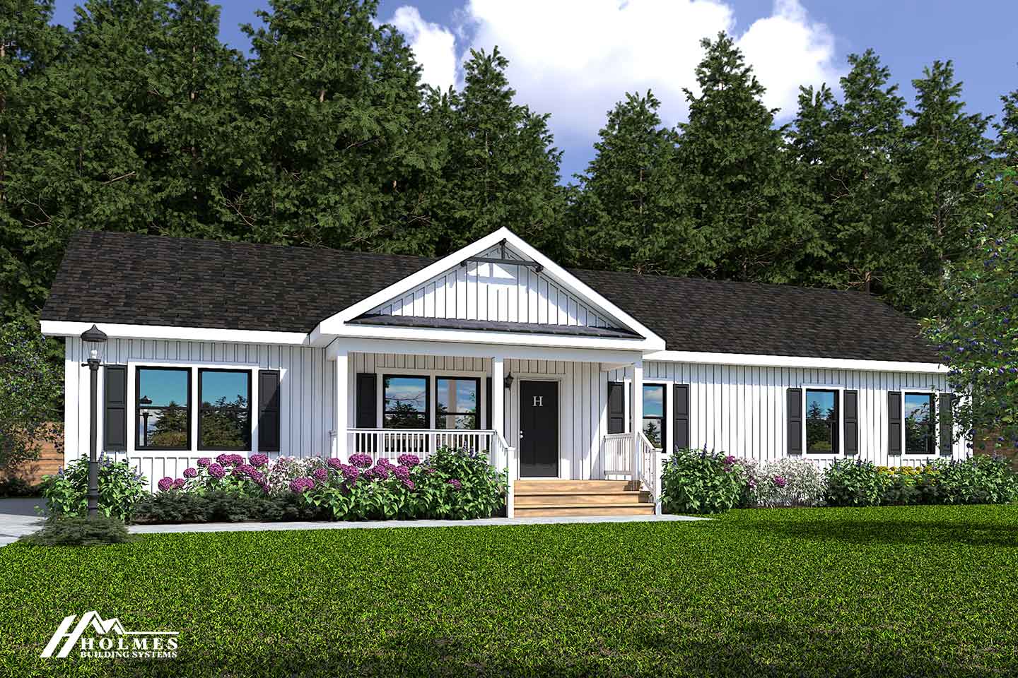 Cypress point ii elevation and exterior home features