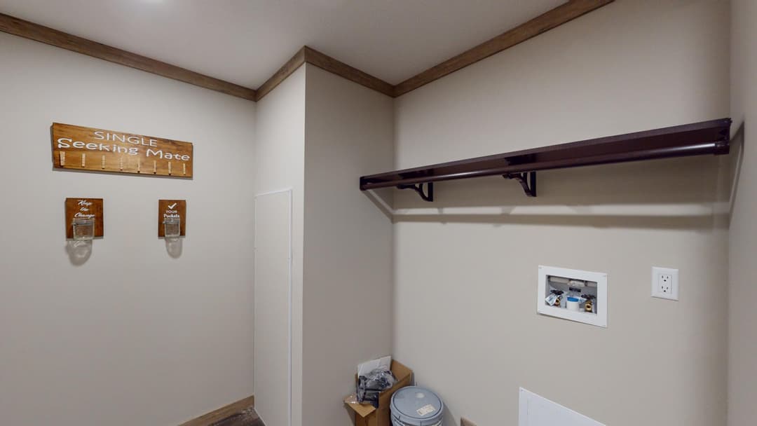 The riverton interior home features