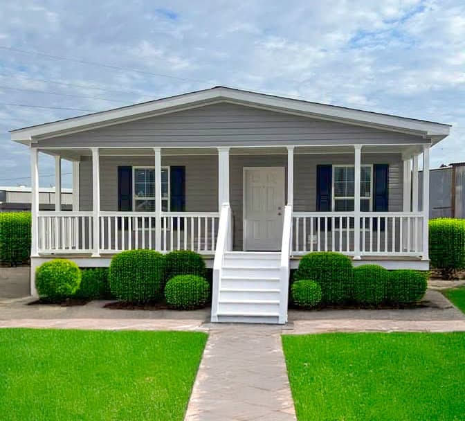 Lake manor double 2856h32p02 hero, elevation, and exterior home features