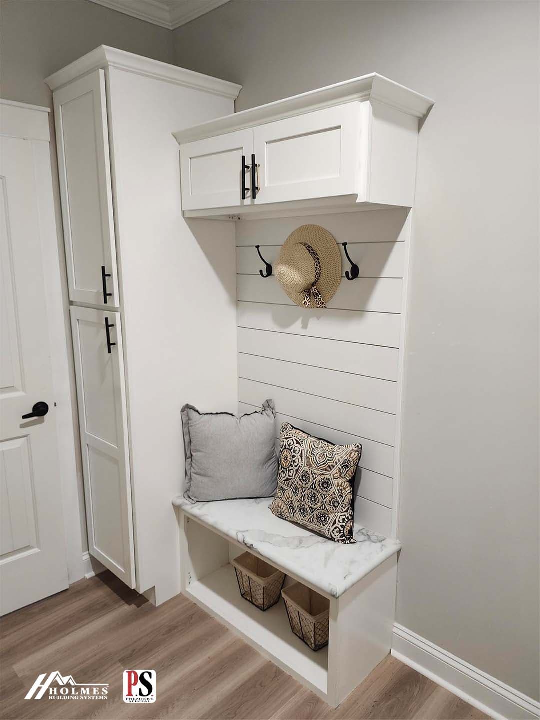 Modern farmhouse interior home features