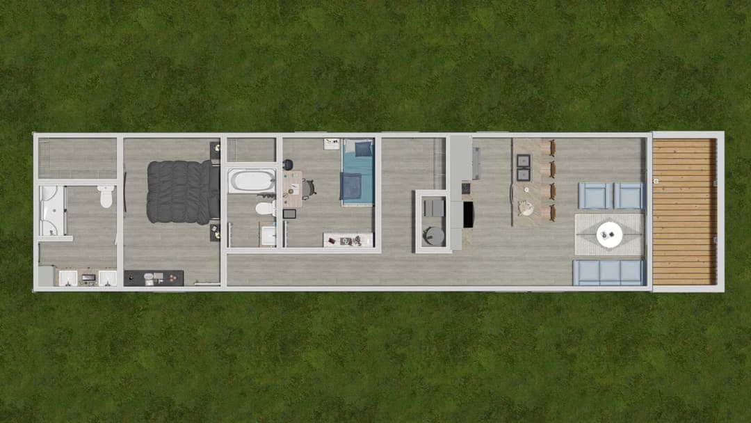 Wildwood interior home features