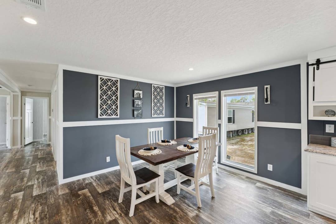 The aaron interior home features