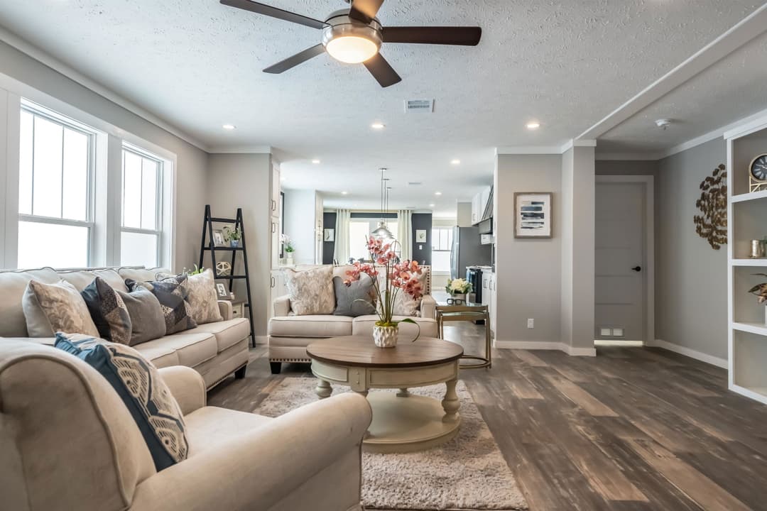 The magnolia interior home features