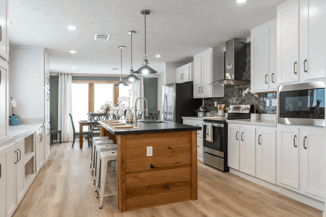 The chickasaw kitchen home features