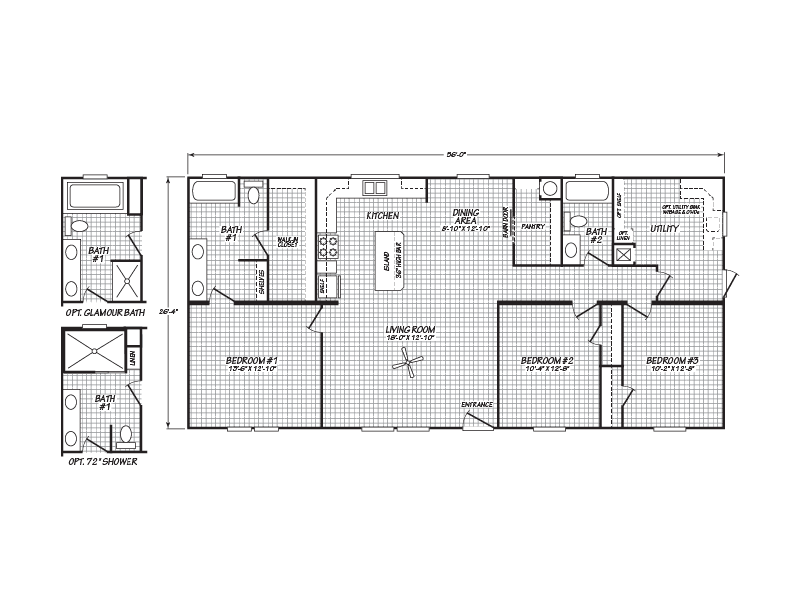191 fairchase circle, stoney point nc 28678 floor plan home features