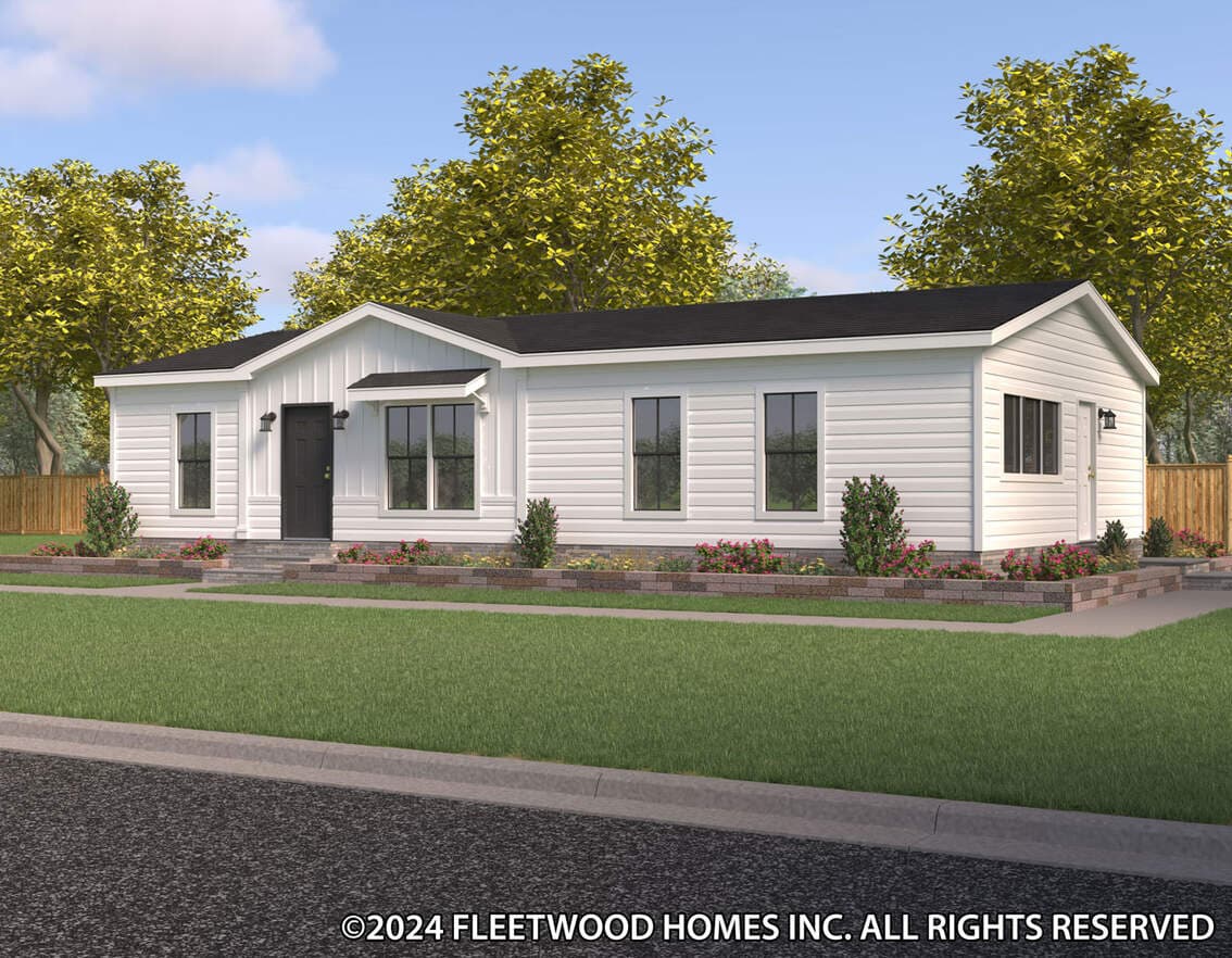 Pegasus 28483h elevation, hero, and exterior home features