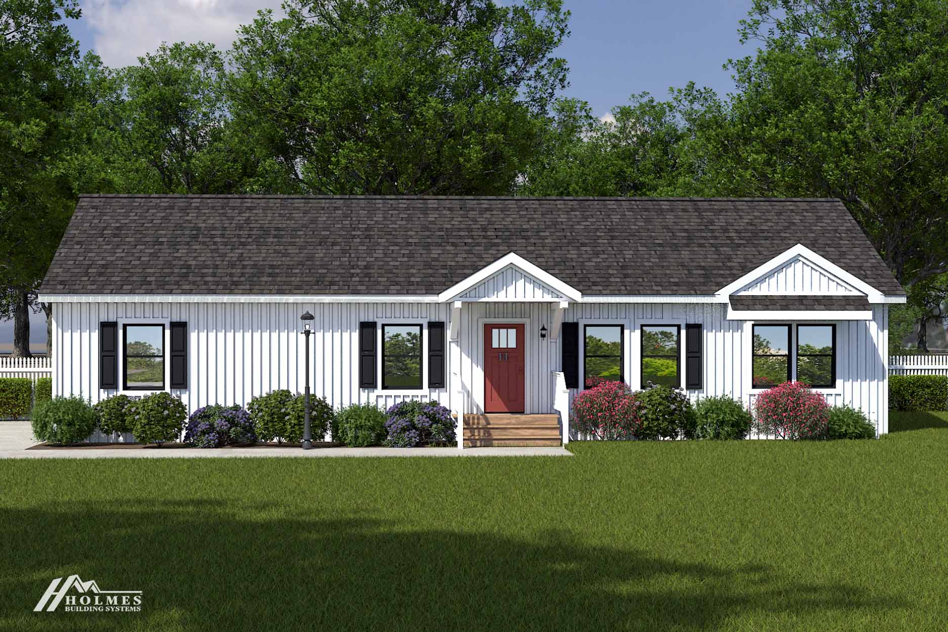 Caroline ii hero, elevation, and exterior home features